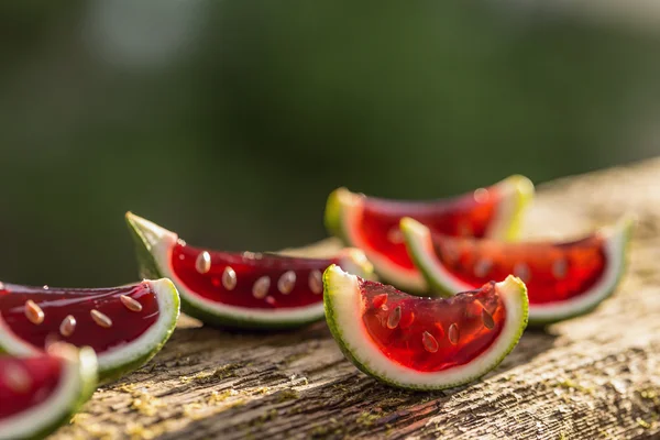 Watermelon jelly — Stock Photo, Image