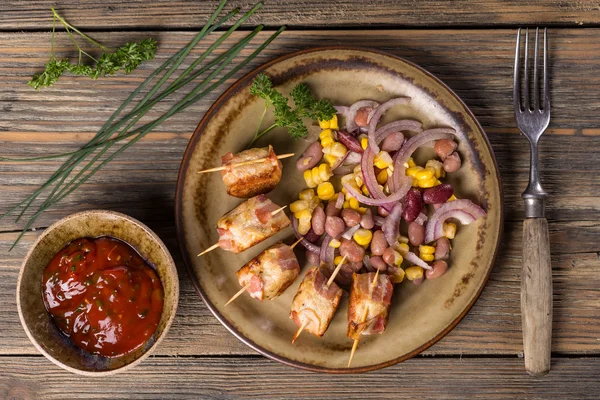 Kyckling köttbullar — Stockfoto