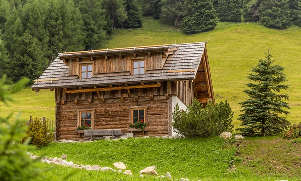 Alp dağ evi — Stok fotoğraf