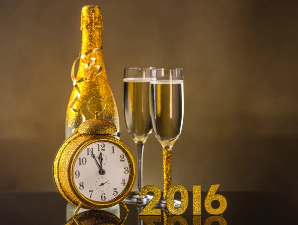 Conceito de Ano Novo 2016 — Fotografia de Stock