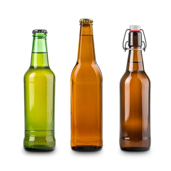 Botellas de cerveza — Foto de Stock