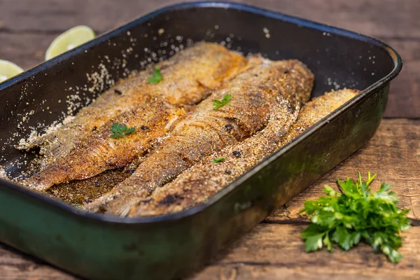 Pescado frito — Foto de Stock