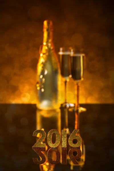 Goldene Zahlen 2016 — Stockfoto