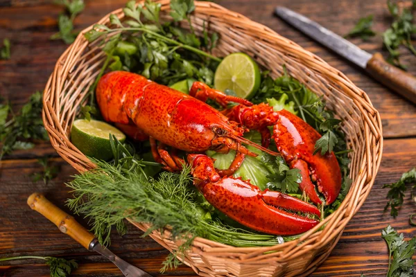 Boiled lobster — Stock Photo, Image