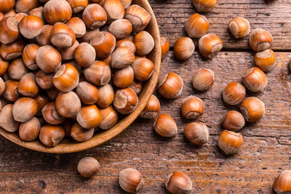 Hazelnuts — Stock fotografie