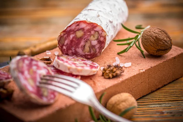 Salami — Stockfoto