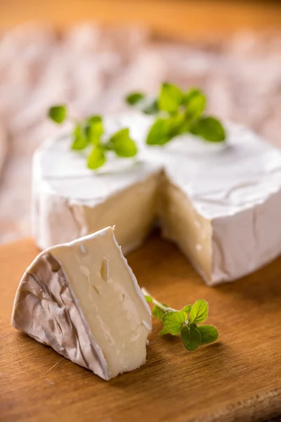 Camembert, formaggio morbido — Foto Stock