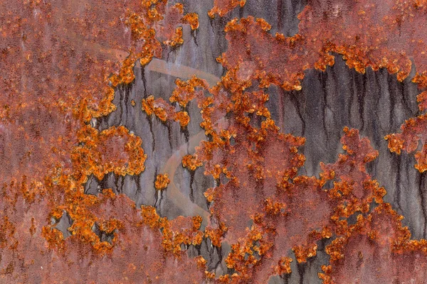 Окисленная поверхность металла — стоковое фото