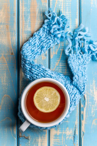 Tazza di tè caldo — Foto Stock