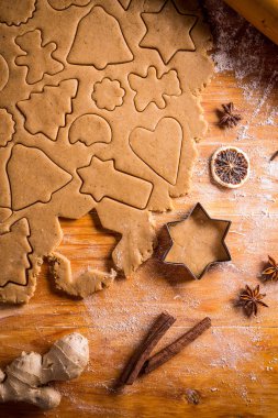 Zencefilli kurabiye yapma