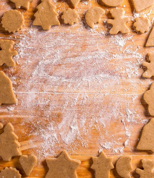 原始的 gingerbreads 数字 图库照片