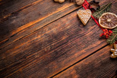 Noel arkaplanı, kopyalama alanı