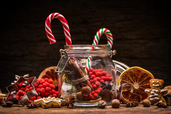 Concept de Noël avec bonbons — Photo