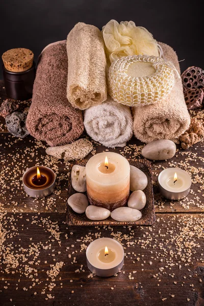 Spa och wellness miljö — Stockfoto