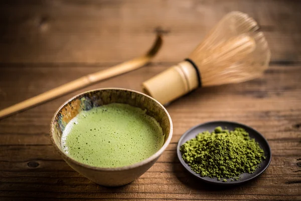 Green matcha tea — Stock Photo, Image