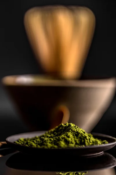 Green matcha tea — Stock Photo, Image