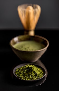 Organik yeşil Matcha çay