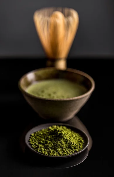 Organic green matcha tea — Stock Photo, Image