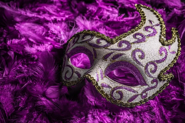 Kvinnliga carnival mask — Stockfoto