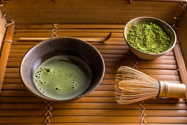 Chá verde matcha — Fotografia de Stock