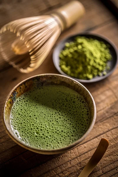 Matcha zielonej herbaty — Zdjęcie stockowe