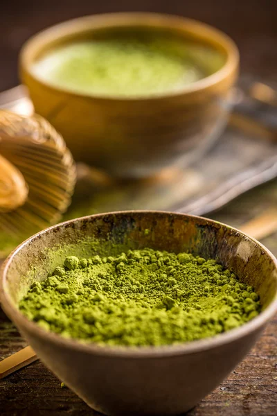 Matcha tea powder — Stock Photo, Image