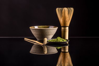 Organik yeşil Matcha çay
