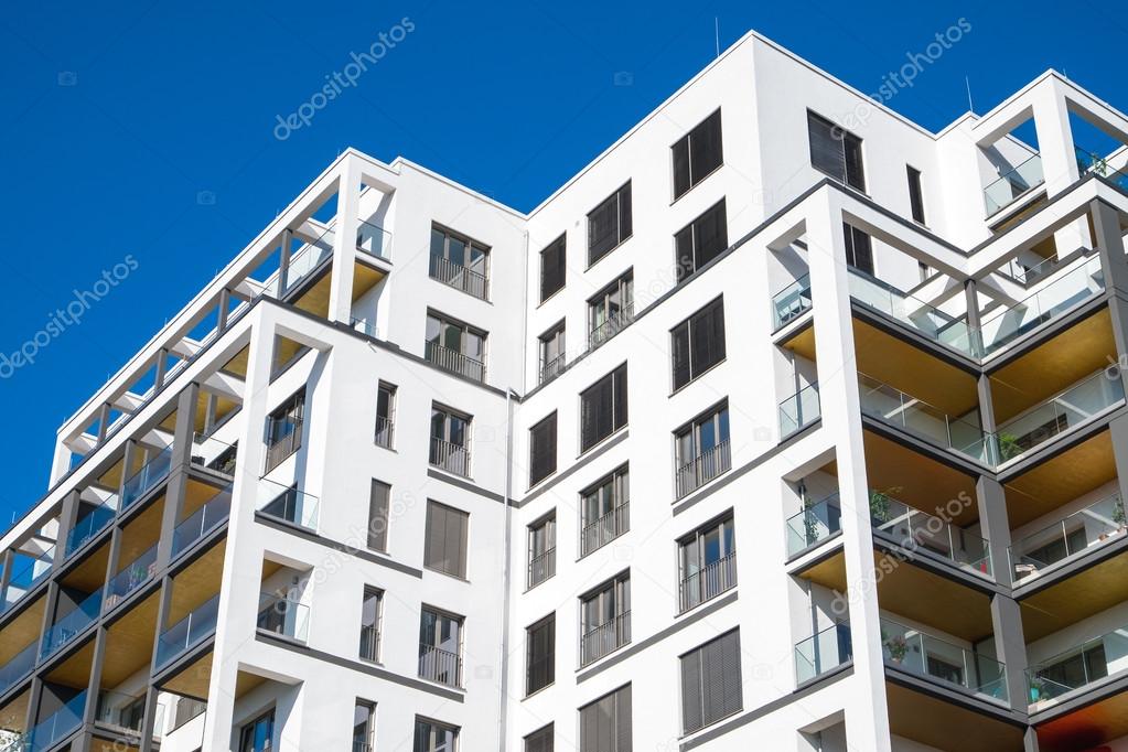 Modern block of flats in Berlin