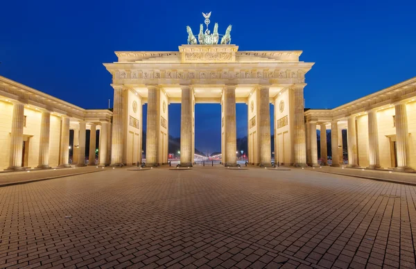 O Brandenburger Tor em Berlim — Fotografia de Stock