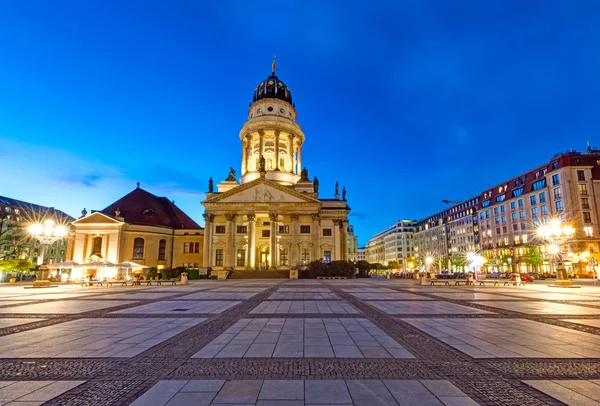 La Dom francesa en Berlín por la noche —  Fotos de Stock