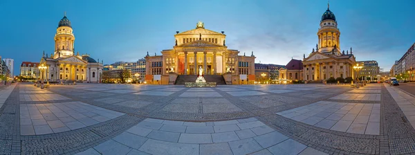 Panorama da Gendarmenmarkt em Berlim — Fotografia de Stock