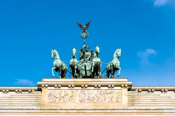 Detalj av Quadriga i Berlin — Stockfoto