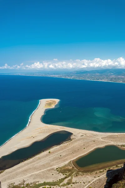 The Tindari beach in Sicily, Italy — Stock Photo, Image