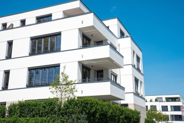 Berlin'de yeni beyaz daireli ev