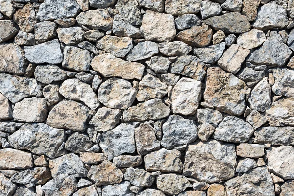 Grov vegg av naturstein – stockfoto