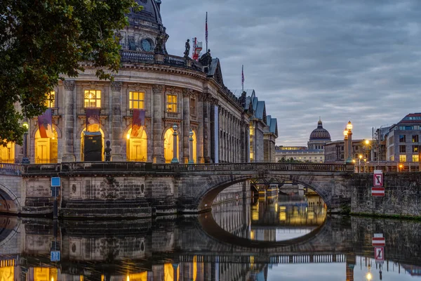 Vista Largo Isla Los Museos Berlín Amanecer — Foto de Stock