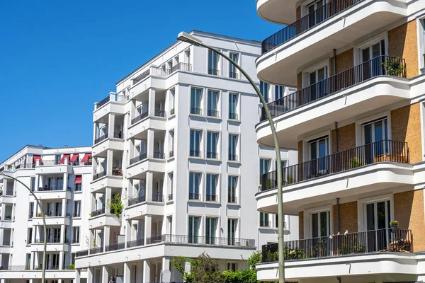 Modern Luxury Apartment Buildings Seen Prenzlauer Berg Berlin — Stock Photo, Image