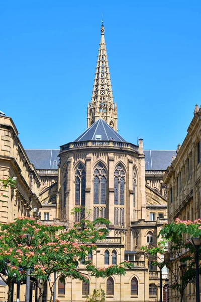 Die Rückseite Der Kathedrale Des Guten Hirten San Sebastian Spanien — Stockfoto