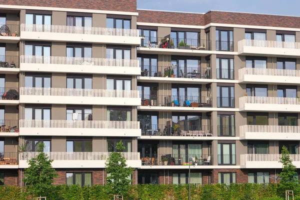 Modern Appartementencomplex Berlijn Duitsland — Stockfoto