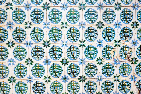 Traditionell azulejos antiguos en Portugal — Foto de Stock