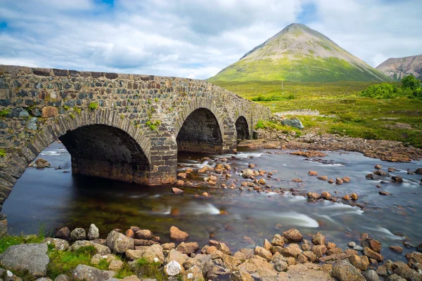 Most w Sligachan, Isle of Skye — Zdjęcie stockowe