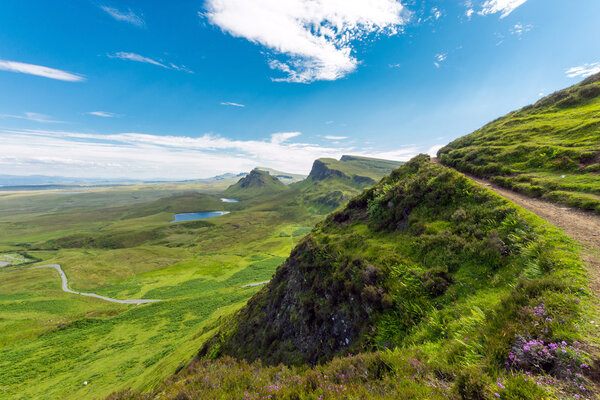 Open landscape on the Isle of Skye