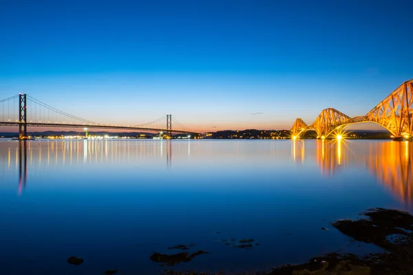 Bridges at South Queensferry — Stock Photo, Image