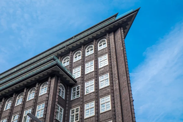 Historická budova v Hamburku — Stock fotografie