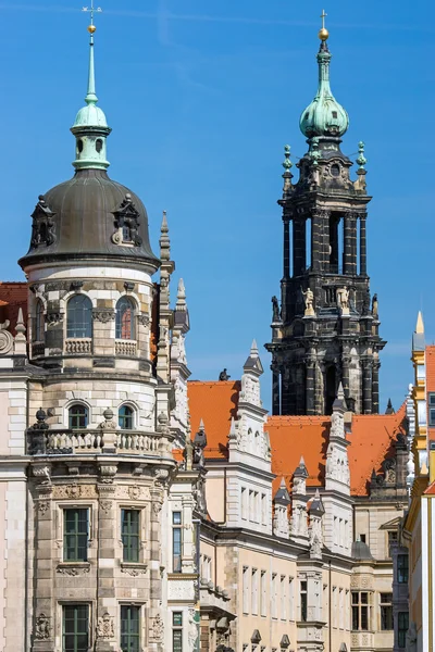 Türme in dresden — Stockfoto