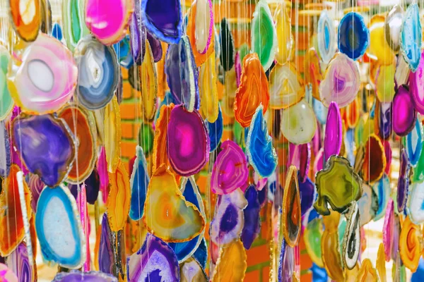 Colorful wind chimes — Stock Photo, Image