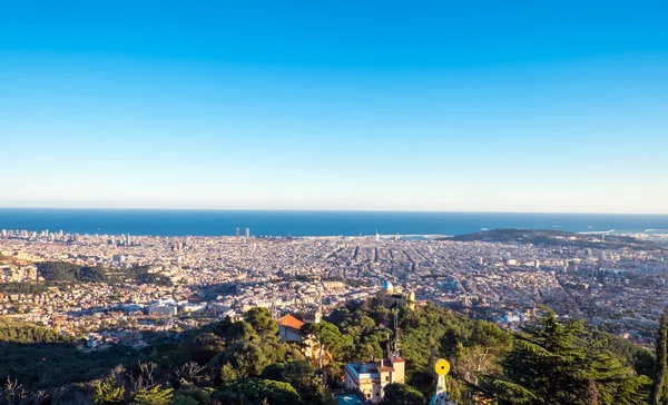 Vista de Barcelona — Foto de Stock