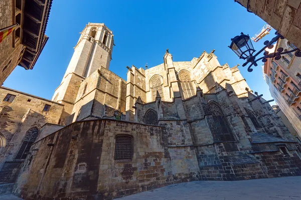 De kathedraal van Barcelona — Stockfoto