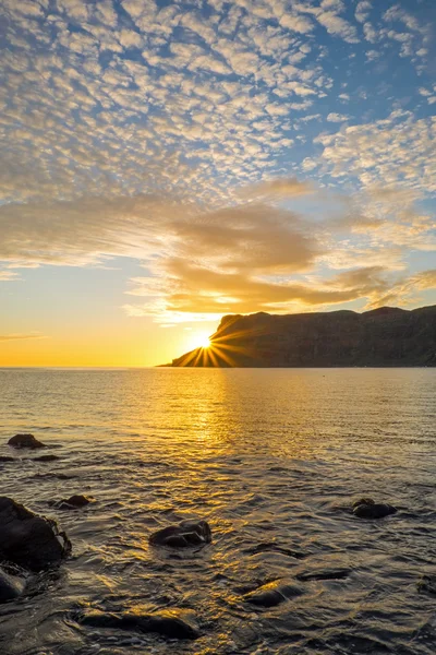 Západ slunce na ostrově skye — Stock fotografie