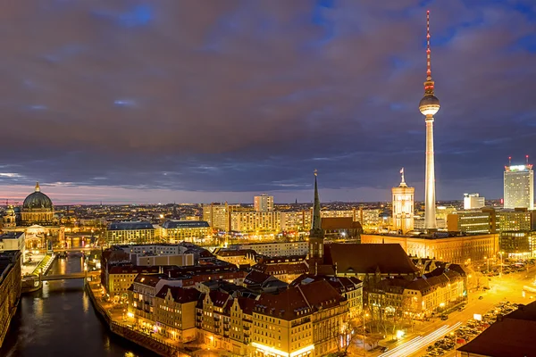 Berlin gece — Stok fotoğraf